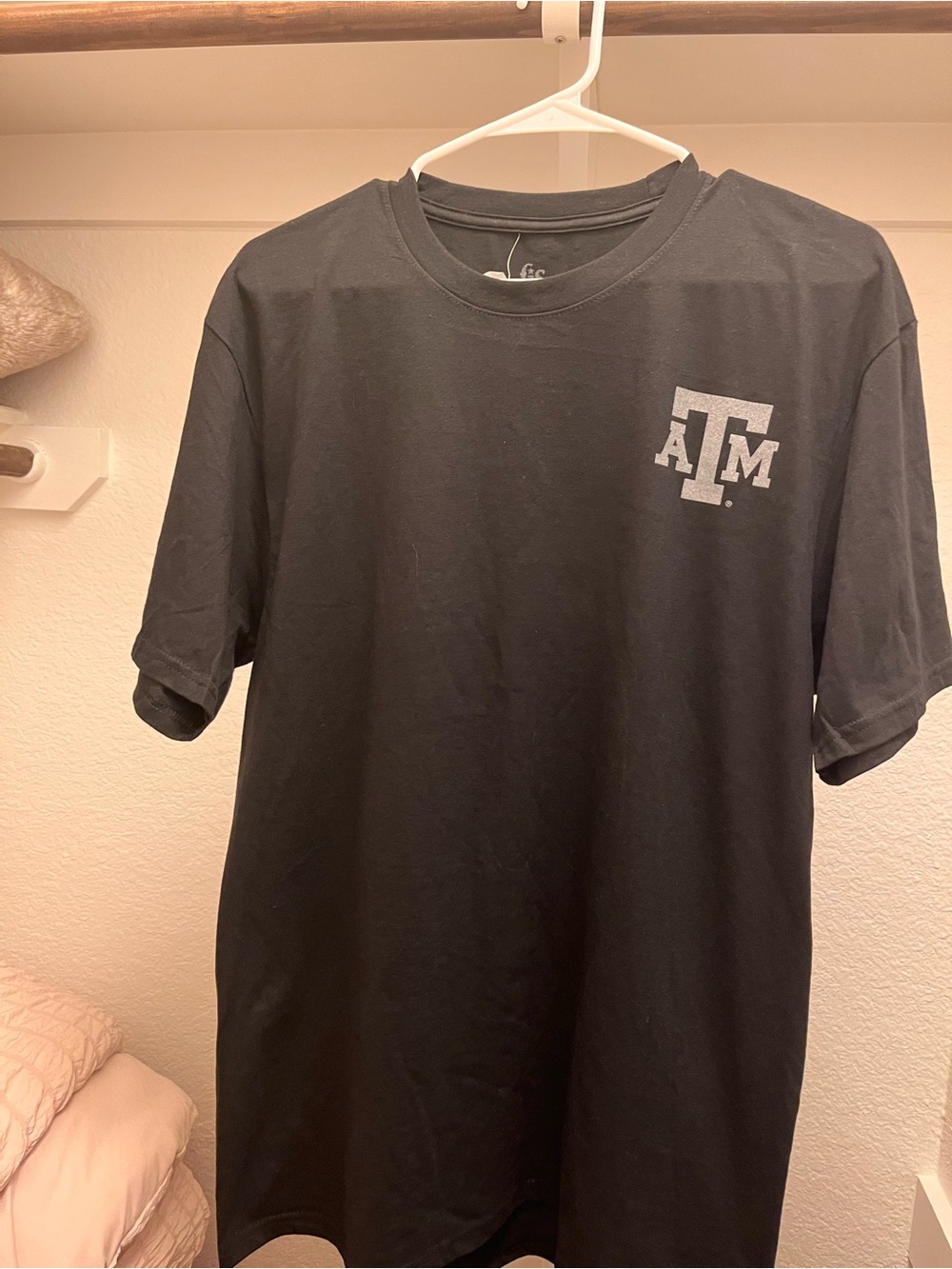Texas A&M Black Short-Sleeve Crewneck T-Shirt